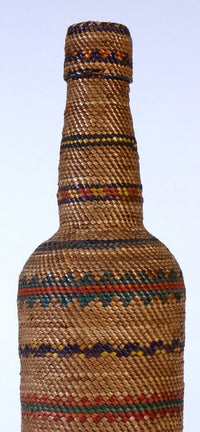 Large Makah/Nootka Bottle Basket