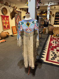 Plateau Beaded Hide Dress