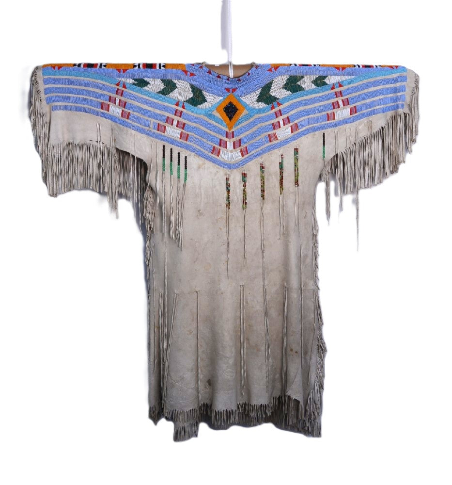 Plateau Beaded Hide Dress