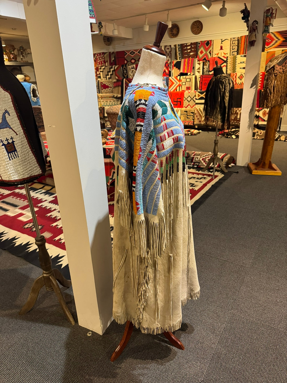 Plateau Beaded Hide Dress