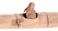 Eskimo Kayak with Figure