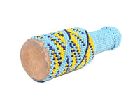 Paiute Blue Beaded Bottle Basketry