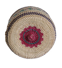 Miniature Makah Trinkit Basket with Lid