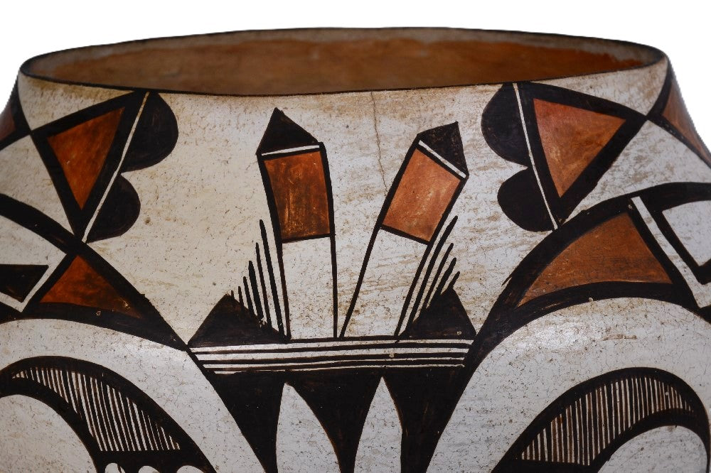 Antique Acoma Pottery Olla