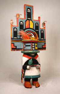 Hopi Kachina Hemis Doll, 21.75"