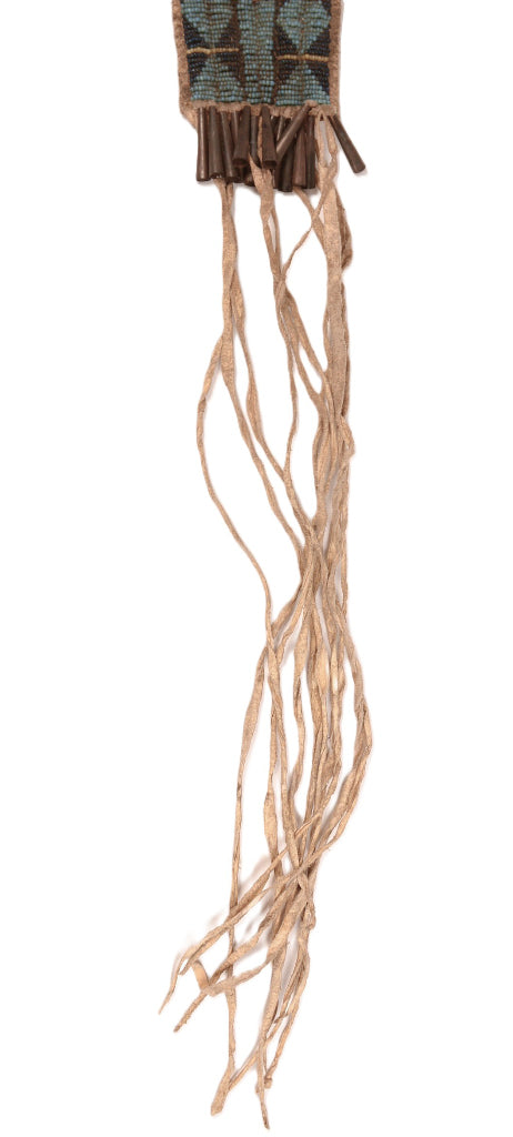 Plains Hide Beaded Knife Case