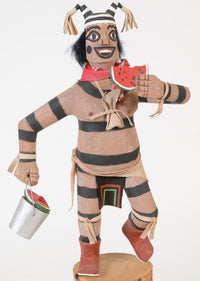 Navajo Hopi Kachina Hano Clown Doll By Felix Begay