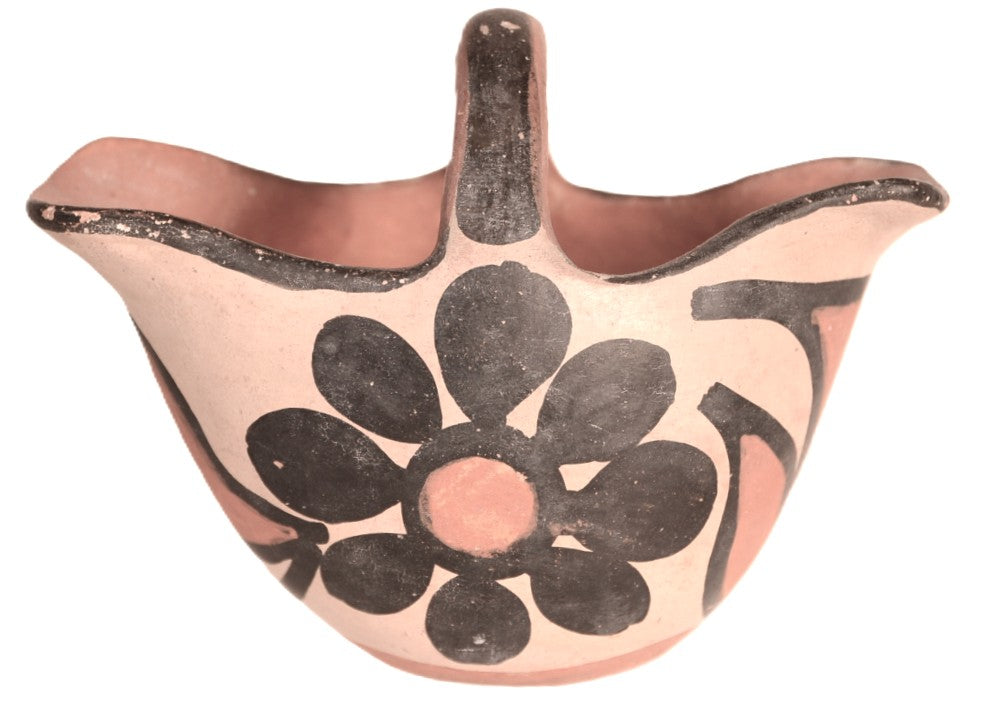 Santo Domingo Pueblo Indian Pottery Vessel