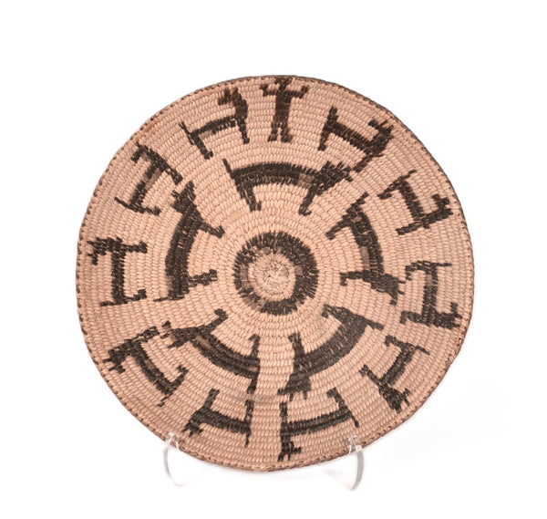 Pima Indian Winnowing Basket