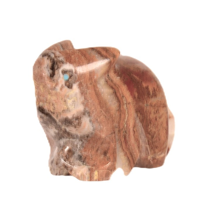 Zuni Pueblo Onyx Bunny Fetish By Lucella Lunasee