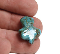 Navajo Turquoise Eagle Fetish By Albertson Pino