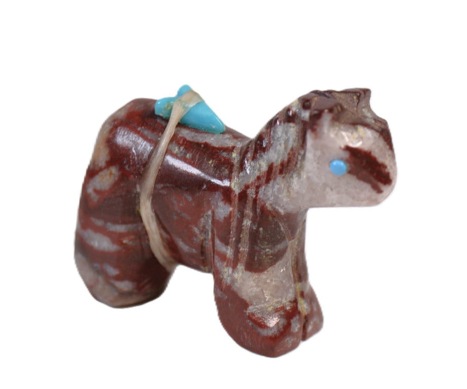 Zuni Pueblo Horse Fetish By Marilyn Chuyate
