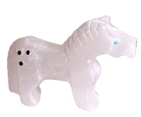 Zuni Pueblo Alabaster Horse Fetish By Todd Etsate
