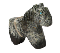 Zuni Serpentine Horse Fetish By Richard Leonard