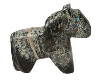 Zuni Serpentine Horse Fetish By Richard Leonard