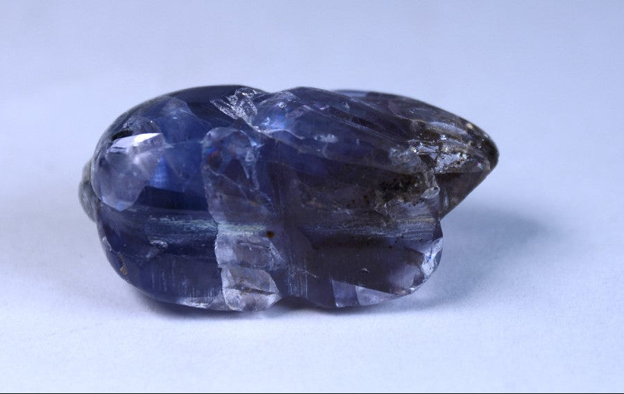 Zuni Rabbit Fetish, Purple Flourite by Virigina Quam Ohmasattie