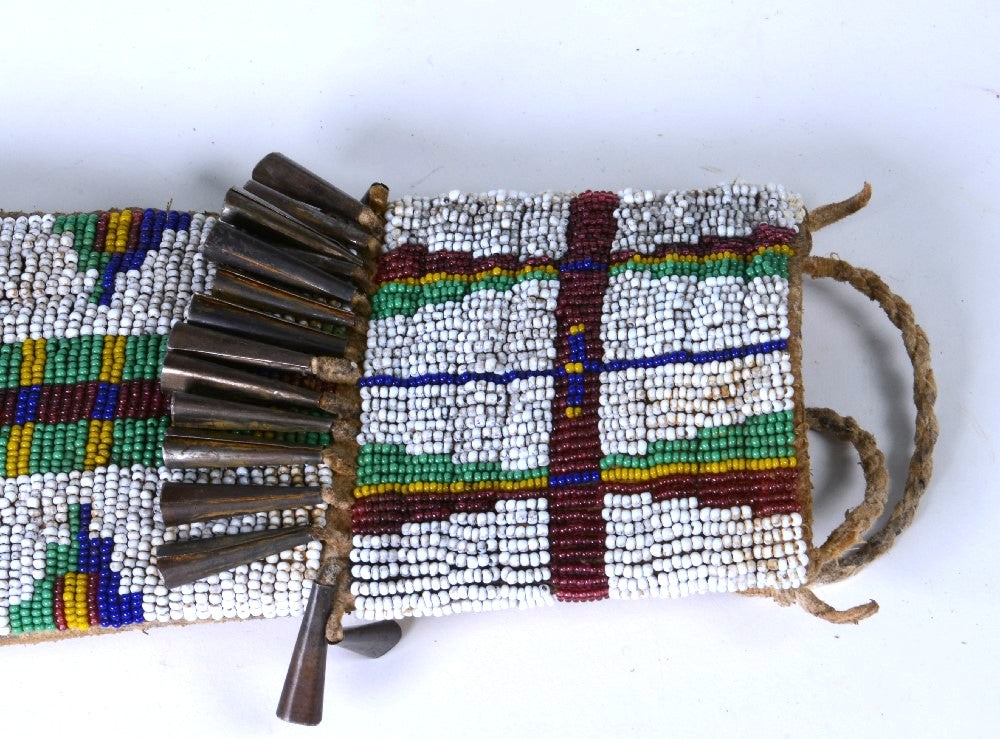 Cheyenne Fully Beaded Knife Sheath