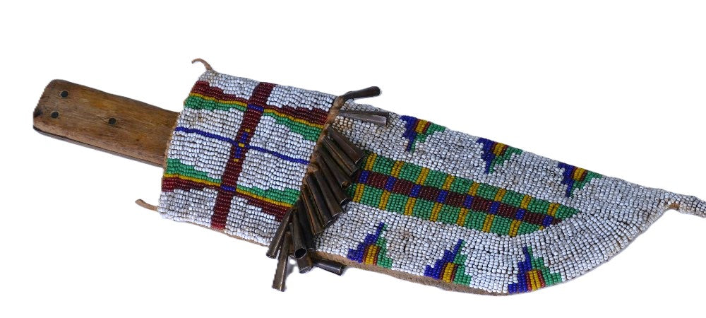 Cheyenne Fully Beaded Knife Sheath
