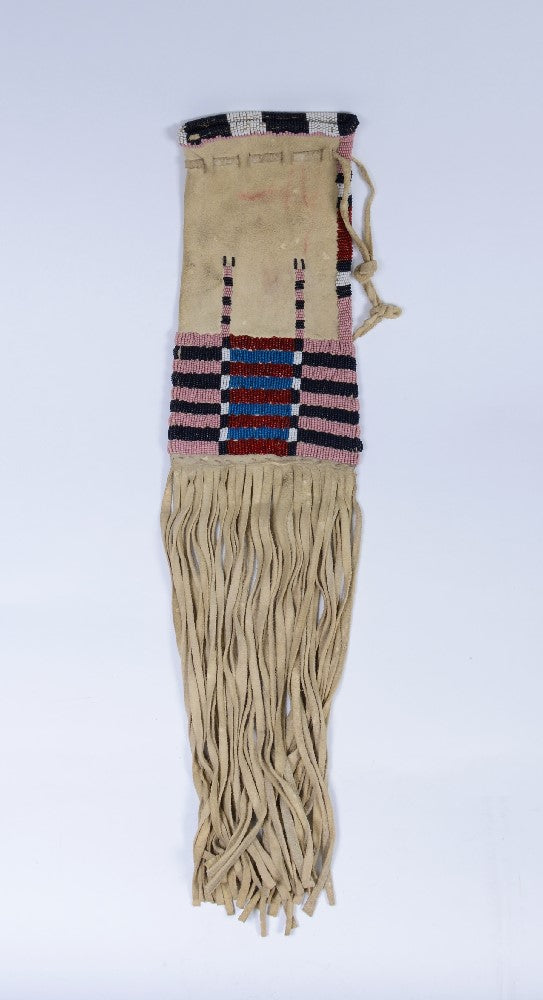 Crow Beaded Pipe Bag
