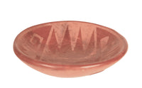 San Ildefonso Pueblo Polychrome Redware Dish By Tonita Martinez Roybal