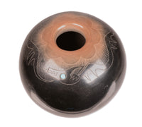 San Ildefonso Seed Jar Pottery Bowl By Barbara Gonzales