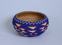 An Early and Fine Washoe Beaded Degikup Basket