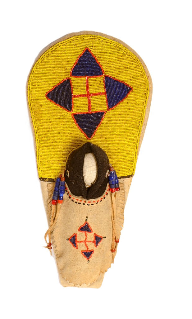 Plateau Beaded Doll Cradle