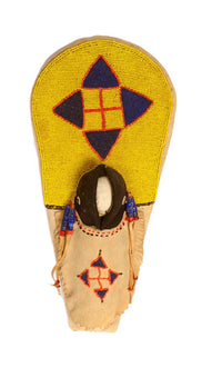 Plateau Beaded Doll Cradle