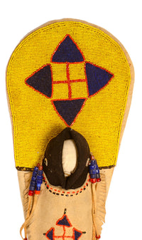 Plateau Beaded Doll Cradle