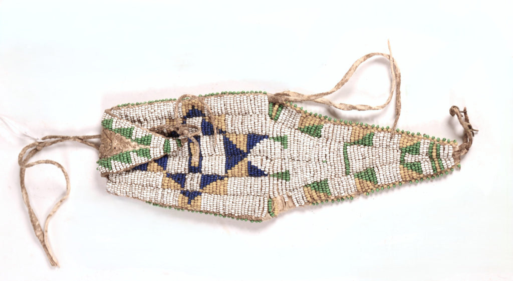 Plains Beaded Tab Bag