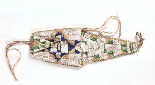 Plains Beaded Tab Bag