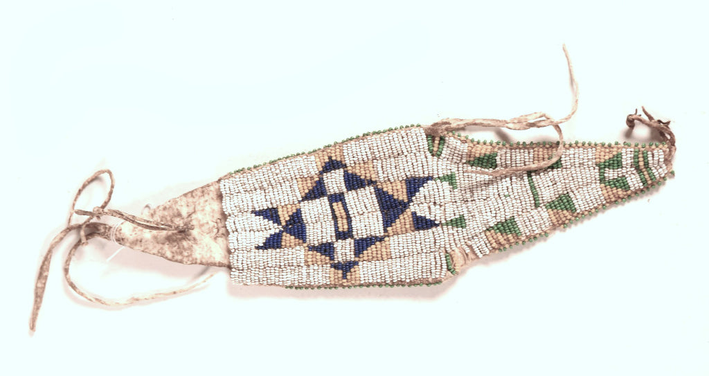 Plains Beaded Tab Bag