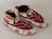 Northern Plains Beaded Moccasins