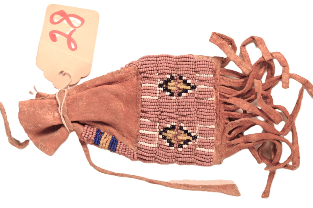 Sioux Beaded Paint Pouch
