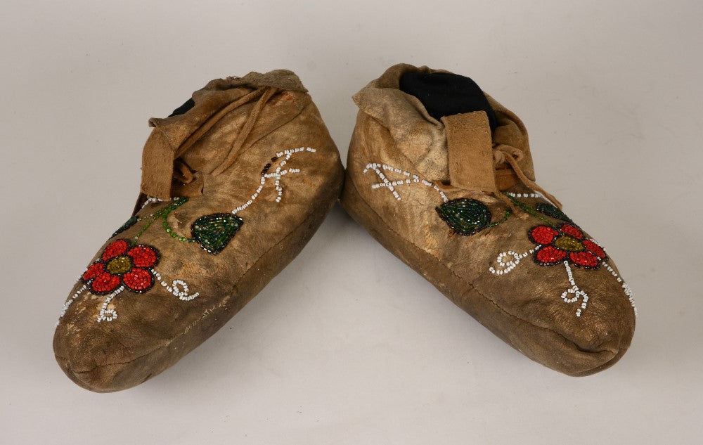 Antique Plateau Moccasins