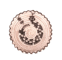 Miniature Pima Horsehair Snake Basket