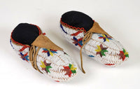 Northern Plains Fully Beaded Moccasins