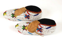 Northern Plains Fully Beaded Moccasins