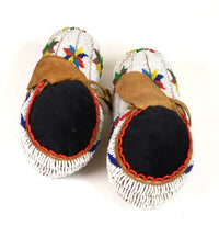 Northern Plains Fully Beaded Moccasins