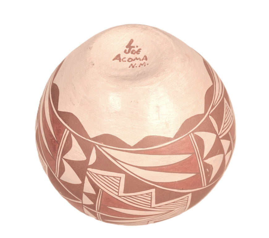 Acoma Pueblo Large Seed Jar By Loretta Joe