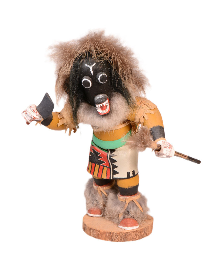 Navajo Kachina Black Ogre Doll