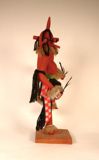 Large Hopi Pueblo Dancing Mudhead Kachina Doll By Charlie Read