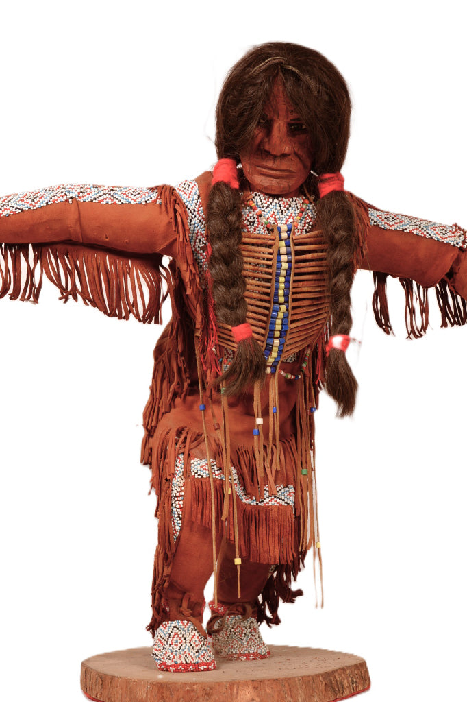 Northern Plains Medicine Man Doll By Erla Graham