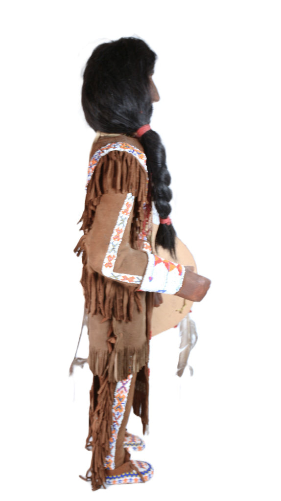 Northern Plains Doll with Shield