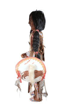 Northern Plains Doll with Shield