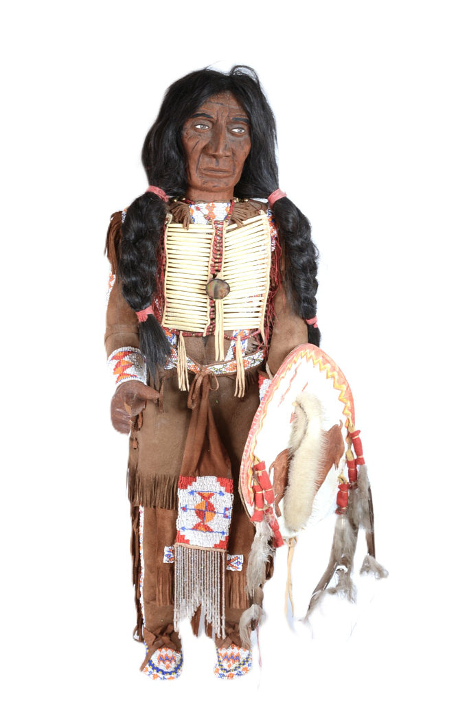 Northern Plains Doll with Shield