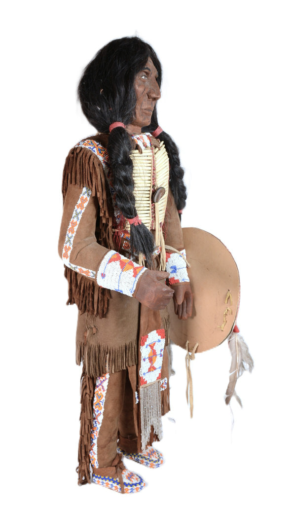 Northern Plains Doll with Shield