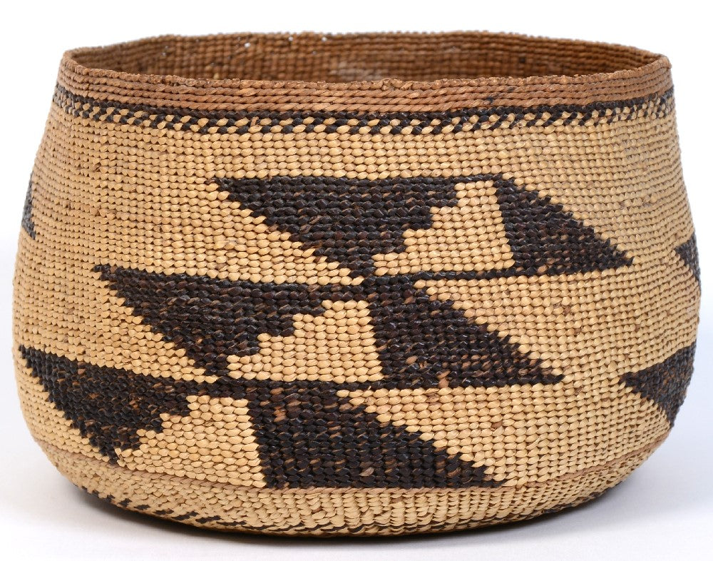 Fine Northern California Vintage Native Basketry - Hupa / Yurok