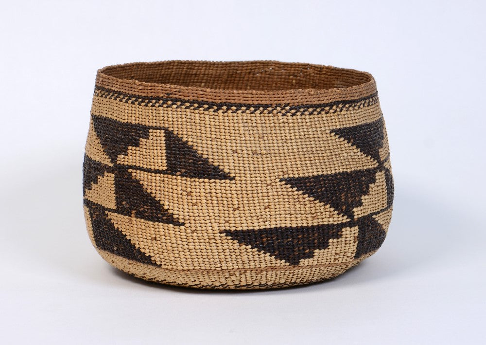 Fine Northern California Vintage Native Basketry - Hupa / Yurok