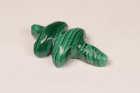 Zuni Dragonfly Fetish Malachite Carving